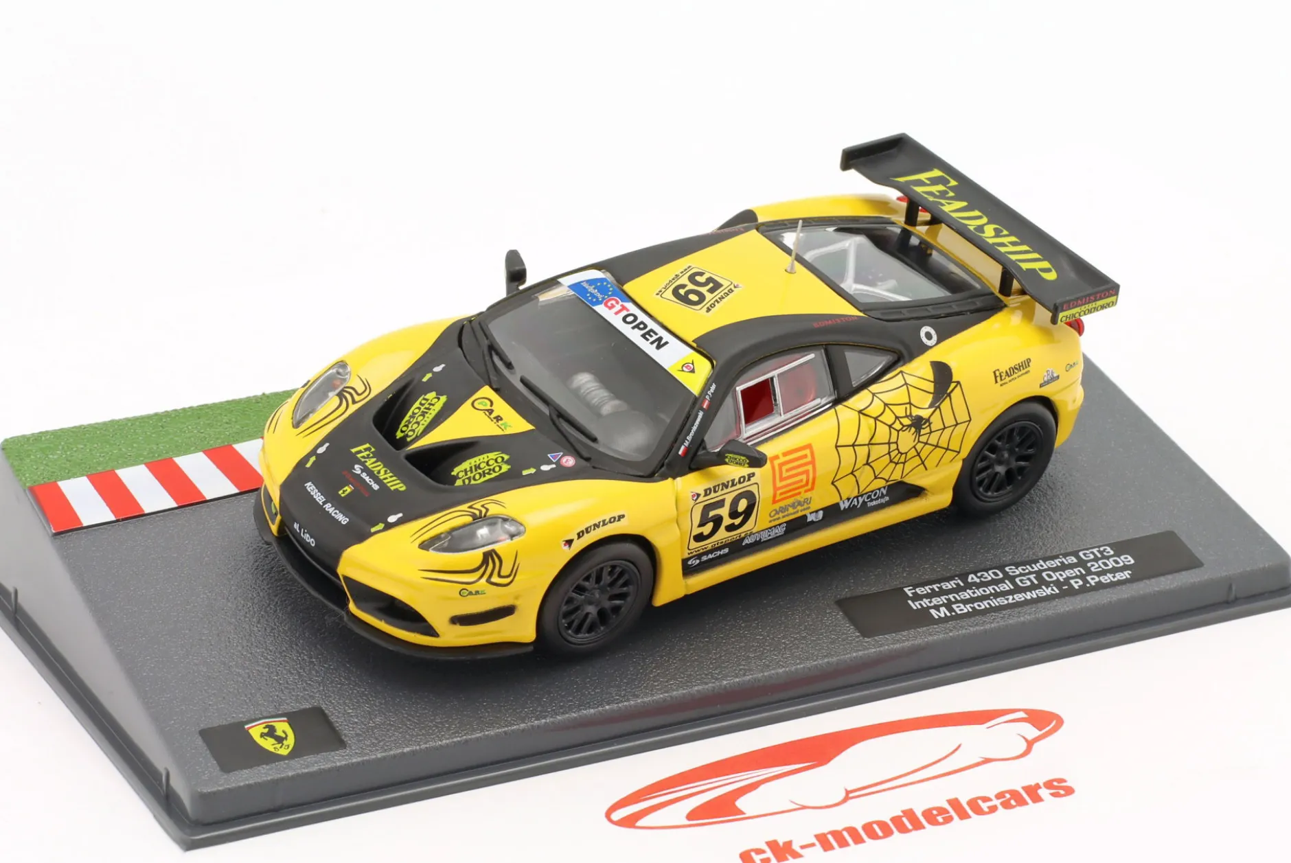 Ferrari 430 Scuderia GT3 #59 International GT Open 2009 1:43 Altaya
