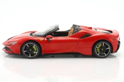 Ferrari SF90 Spider Baujahr 2021 rot 1:18 Bburago
