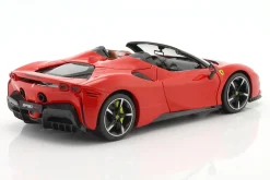 Ferrari SF90 Spider Baujahr 2021 rot 1:18 Bburago