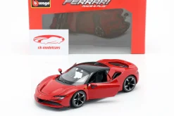 Ferrari SF90 Stradale Baujahr 2019 rot 1:24 Bburago