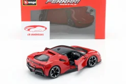 Ferrari SF90 Stradale Baujahr 2019 rot 1:24 Bburago