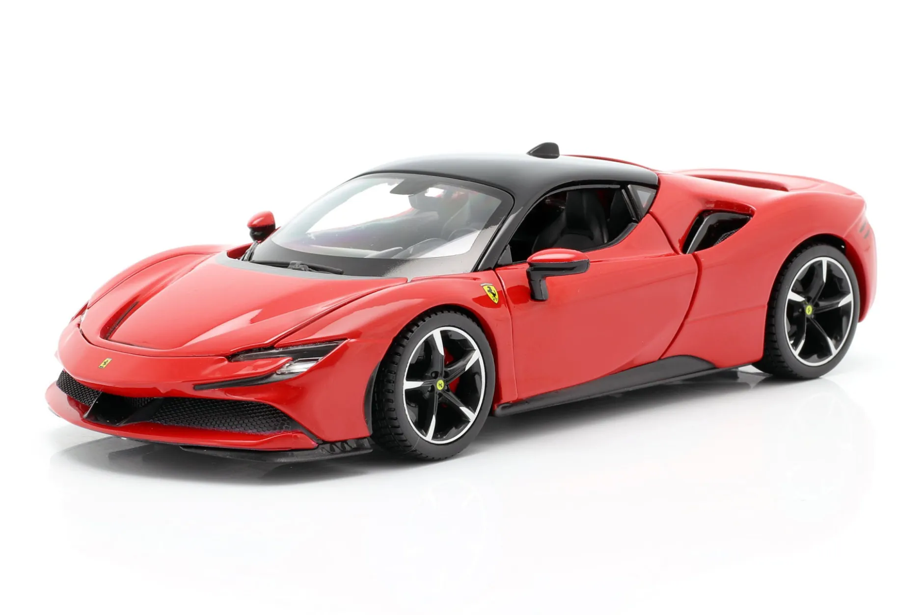 Ferrari SF90 Stradale Baujahr 2019 rot 1:24 Bburago
