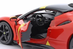 Ferrari SF90 Stradale Hybrid Assetto Fiorano #50 rot / gelb / schwarz 1:18 Bburago