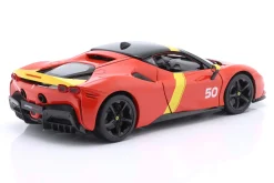 Ferrari SF90 Stradale Hybrid Assetto Fiorano #50 rot / gelb / schwarz 1:18 Bburago