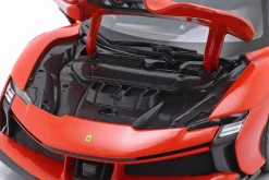 Ferrari SF90 XX Stradale Baujahr 2024 orange-rot 1:18 Bburago