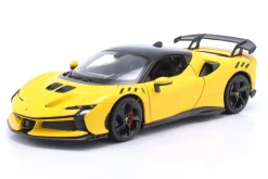 Ferrari SF90 XX Stradale Baujahr 2024 Modena gelb 1:18 Bburago