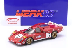 Ferrari 512S #6 24h LeMans 1970 Vaccarella, Giunti 1:18 WERK83
