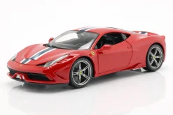 Ferrari 458 Speciale rot / weiß / blau 1:18 Bburago