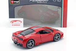Ferrari 458 Speciale rot / weiß / blau 1:18 Bburago