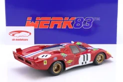 Ferrari 512S #11 4th 24h LeMans 1970 Bucknum, Posey 1:18 WERK83