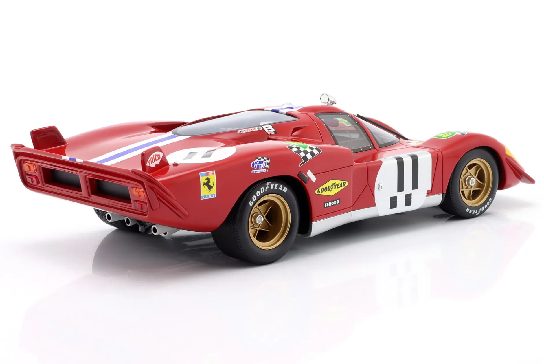 Ferrari 512S #11 4th 24h LeMans 1970 Bucknum, Posey 1:18 WERK83