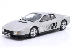 Ferrari Testarossa Baujahr 1986 silbergrau metallic 1:18 KK-Scale