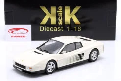 Ferrari Testarossa Baujahr 1986 weiß 1:18 KK-Scale