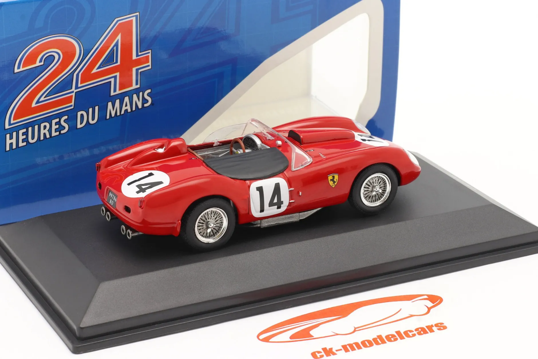 Ferrari 250 Testa Rossa #14 Winner 24h LeMans 1958 Gendebien, Hill 1:43 Ixo