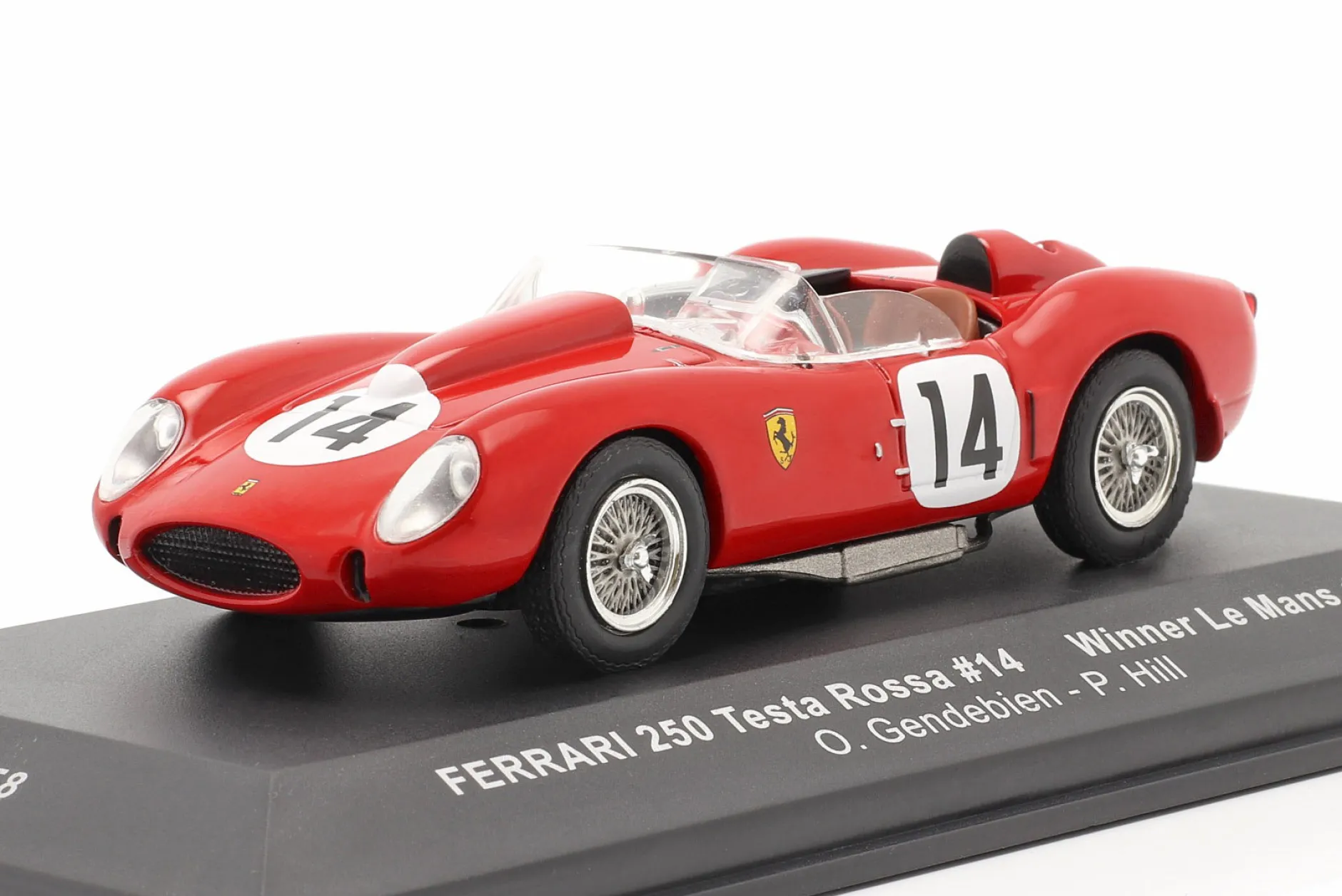 Ferrari 250 Testa Rossa #14 Winner 24h LeMans 1958 Gendebien, Hill 1:43 Ixo