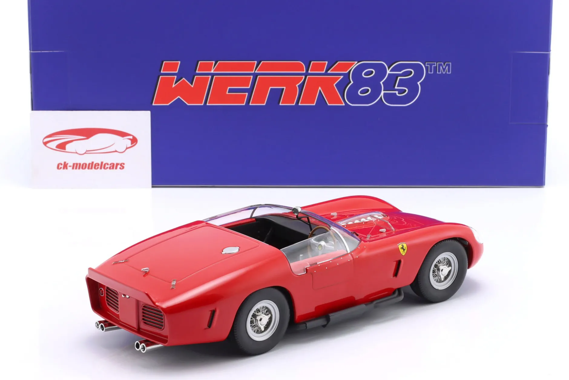 Ferrari 250 TR61 Plain Body Edition rot 1:18 WERK83
