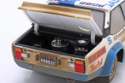 Fiat 131 Abarth Dirty Version #1 Sieger Rallye 1000 Lakes 1980 Alen, Kivimäki 1:18 Kyosho