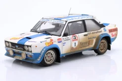 Fiat 131 Abarth Dirty Version #1 Sieger Rallye 1000 Lakes 1980 Alen, Kivimäki 1:18 Kyosho