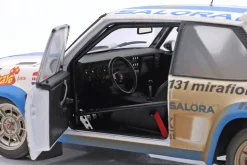 Fiat 131 Abarth Dirty Version #1 Sieger Rallye 1000 Lakes 1980 Alen, Kivimäki 1:18 Kyosho
