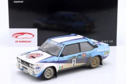Fiat 131 Abarth Dirty Version #2 Sieger Rallye Piancavallo 1981 Bettega, Perissinot 1:18 Kyosho