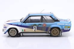Fiat 131 Abarth Dirty Version #2 Sieger Rallye Piancavallo 1981 Bettega, Perissinot 1:18 Kyosho