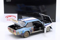 Fiat 131 Abarth Dirty Version #2 Sieger Rallye Piancavallo 1981 Bettega, Perissinot 1:18 Kyosho