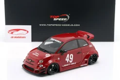 Fiat Abarth 595 LB-Works x Abas Works 2024 #49 2024 rot 1:18 TrueScale