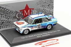 Fiat 131 Abarth #10 Sieger Rallye Monte Carlo 1980 Röhrl, Geistdörfer 1:43 CMR