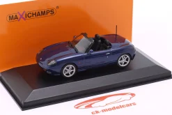 Fiat Barchetta Baujahr 1995 dunkelblau metallic 1:43 Minichamps