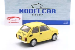 Fiat 126 Baujahr 1972 gelb 1:18 ModelCar Group
