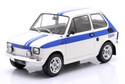 Fiat 126 Baujahr 1972 weiß / blau 1:18 ModelCar Group