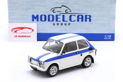 Fiat 126 Baujahr 1972 weiß / blau 1:18 ModelCar Group