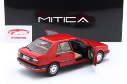 Fiat Croma 2.0 Turbo IE Baujahr 1988 corsa rot 1:18 Mitica