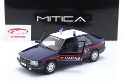 Fiat Croma 2.0 Turbo IE Carabinieri 1985 blau / weiß 1:18 Mitica