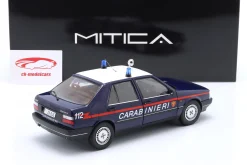 Fiat Croma 2.0 Turbo IE Carabinieri 1985 blau / weiß 1:18 Mitica