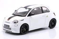 Fiat 500e Abarth Baujahr 2024 weiß 1:18 Ixo
