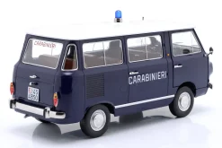 Fiat 850 Familiare Carabinieri Baujahr 1970 blau, weiß 1:18 Mitica