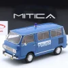 Fiat 850 Familiare Polizia Baujahr 1970 hellblau 1:18 Mitica