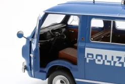 Fiat 850 Familiare Polizia Baujahr 1970 hellblau 1:18 Mitica