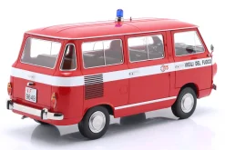 Fiat 850 Familiare Vigili Del Fuoco Baujahr 1970 rot 1:18 Mitica