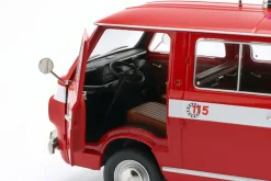 Fiat 850 Familiare Vigili Del Fuoco Baujahr 1970 rot 1:18 Mitica