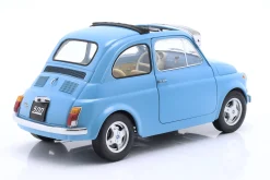 Fiat 500 F Custom Baujahr 1968 hellblau 1:12 KK-Scale