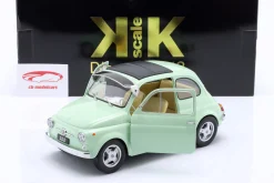 Fiat 500 F Custom Baujahr 1968 mintgrün 1:12 KK-Scale