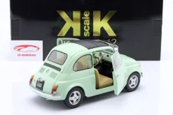 Fiat 500 F Custom Baujahr 1968 mintgrün 1:12 KK-Scale