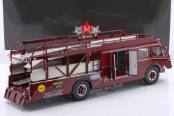 Fiat 642 RN2 Bartoletti Ferrari Renntransporter dunkelrot 1:18 CMR