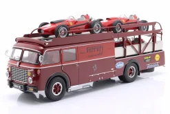 Fiat 642 RN2 Bartoletti Ferrari Renntransporter dunkelrot 1:18 CMR