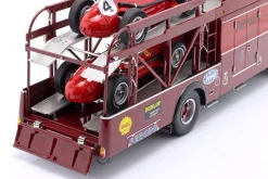 Fiat 642 RN2 Bartoletti Ferrari Renntransporter dunkelrot 1:18 CMR