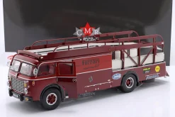 Fiat 642 RN2 Bartoletti Ferrari Renntransporter dunkelrot 1:18 CMR
