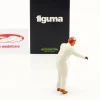 Figur Rennfahrer Jo Siffert stützt sich ab 1:18 FigurenManufaktur