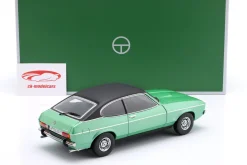 Ford Capri II Ghia 3.0 Baujahr 1974-1977 mittelmeergrün 1:18 TOURING